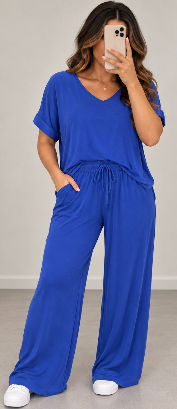 Zenana Buttery Soft Lounge Set (Multiple Colors)