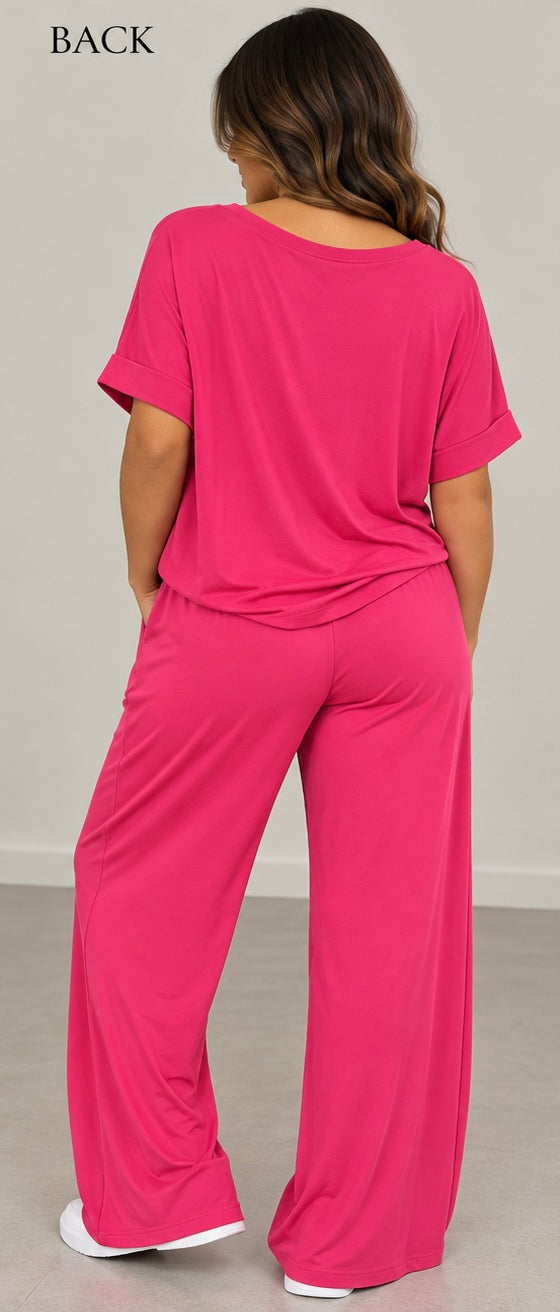 Zenana Buttery Soft Lounge Set (Multiple Colors)