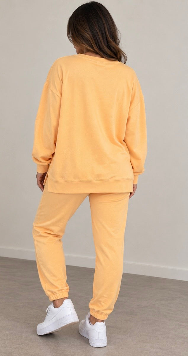Orange two piece set