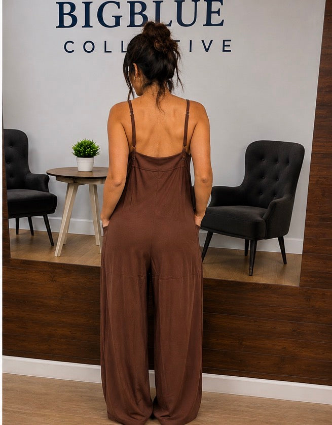 Rust jumpsuit