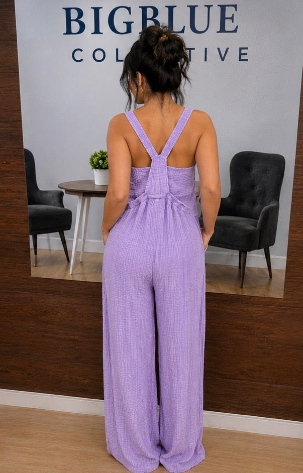 Lavender jumpsuit ￼