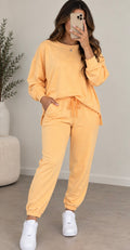 Orange two piece set