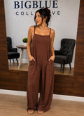 Rust jumpsuit